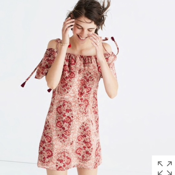 Madewell Dresses & Skirts - Madewell silk paisley dress
